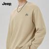 Jeep Мужской свитшот свободного кроя с круглым вырезом