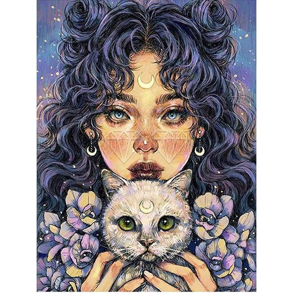 5D DIY комплект алмазной живописи краска мультфильм комиксы девушка ангел принцесса полная квадратная и круглая вышивка мозаика вышивка крестиком домашний декор