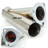 New 2.5 3 inch electric exhaust muffler valve E-cutout system remote switch controller dump exhaust cutout bypass valve KYR