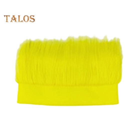 Волосатый костюм повязка на голову пустой верхний дизайн повязка на голову парик декор эластичный мягкий головной убор веер аксессуар для волос