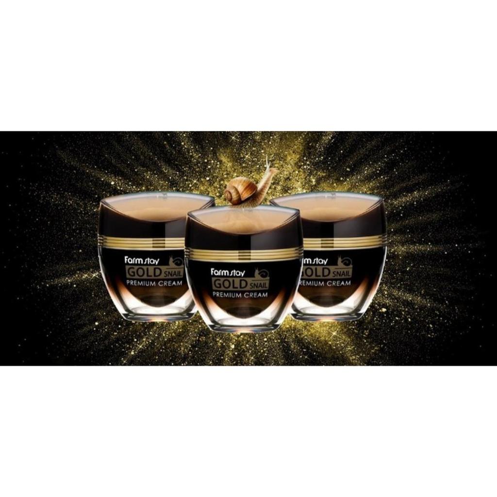 Farmstay Крем Золотая Улитка Премиум 50мл