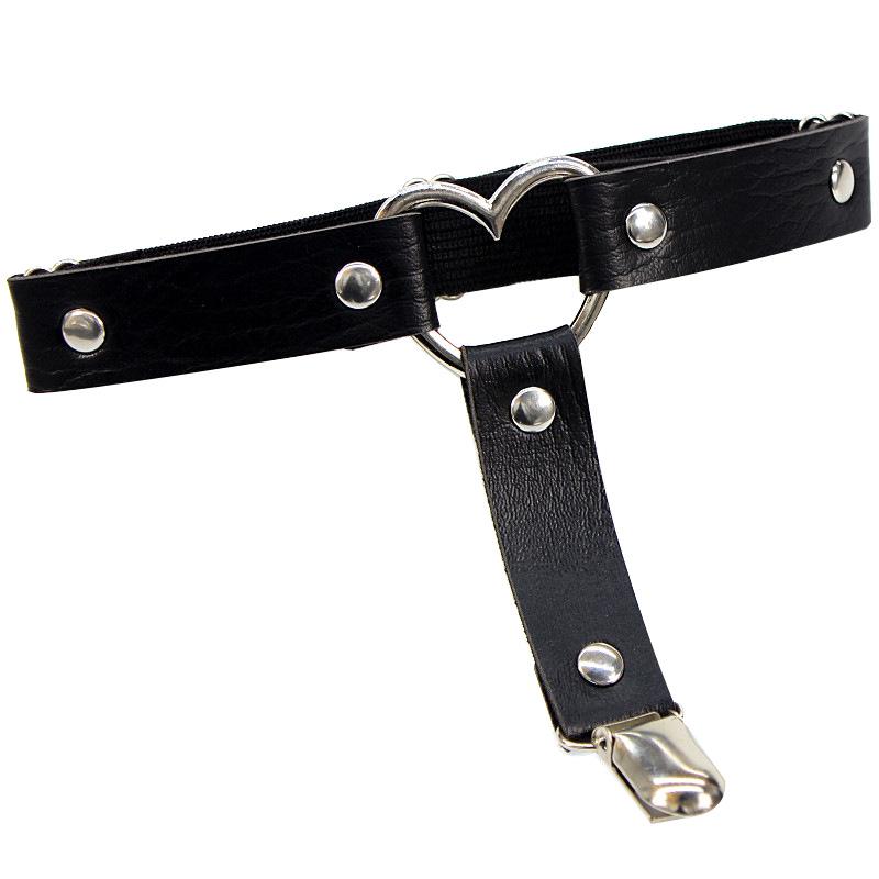Sexy Women Pu Leather Belt Lady Girls Elasticity Body Harness Tight Suspender Strap EMA
