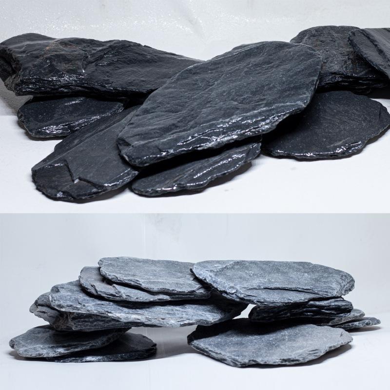 Натуральный сланец, речной камень: Ландшафтный дизайн аквариума и платформа для купания черепах