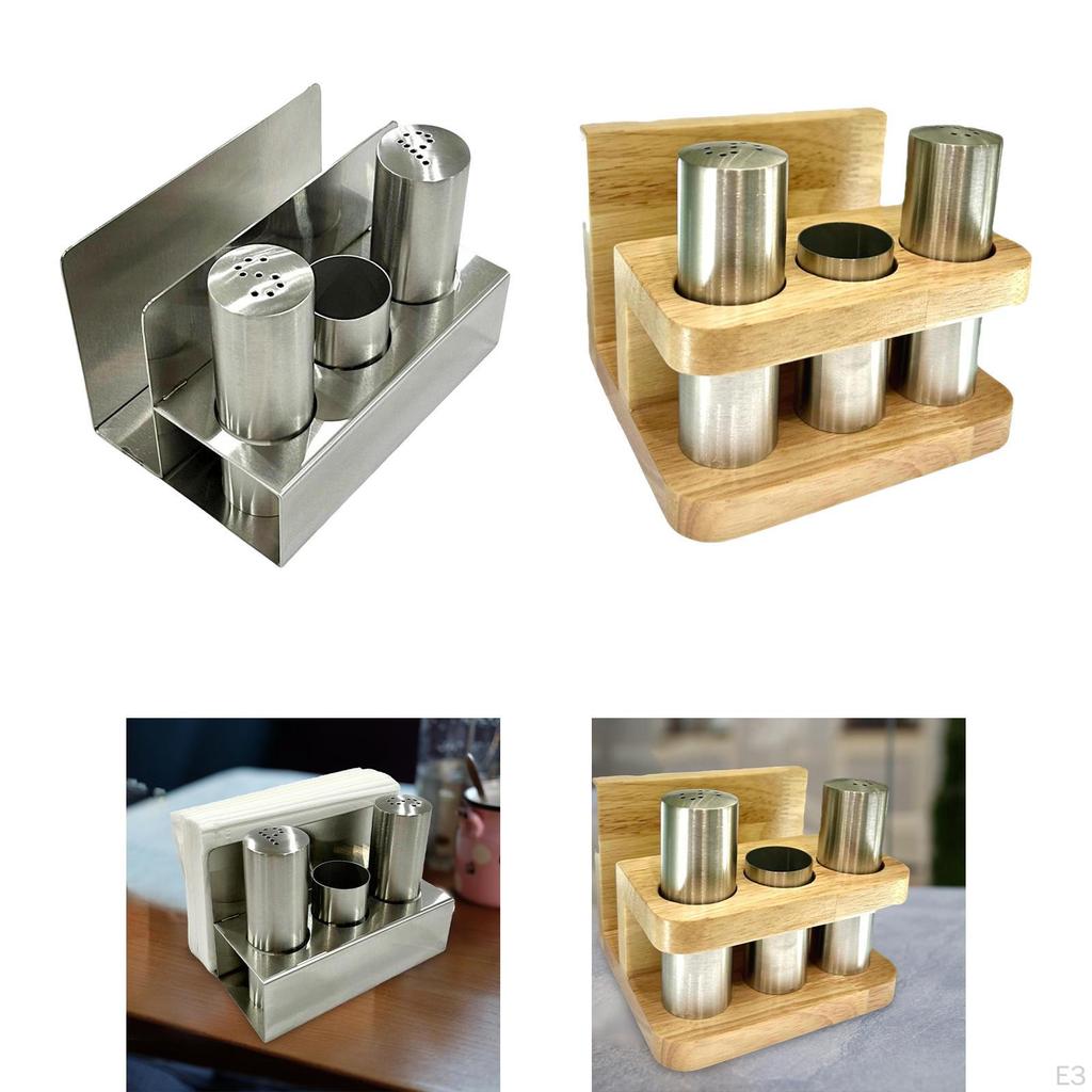 И Набор солонок и перечниц Банки для приправ с подставкой Аксессуары Зубочистка Держатель салфеток для