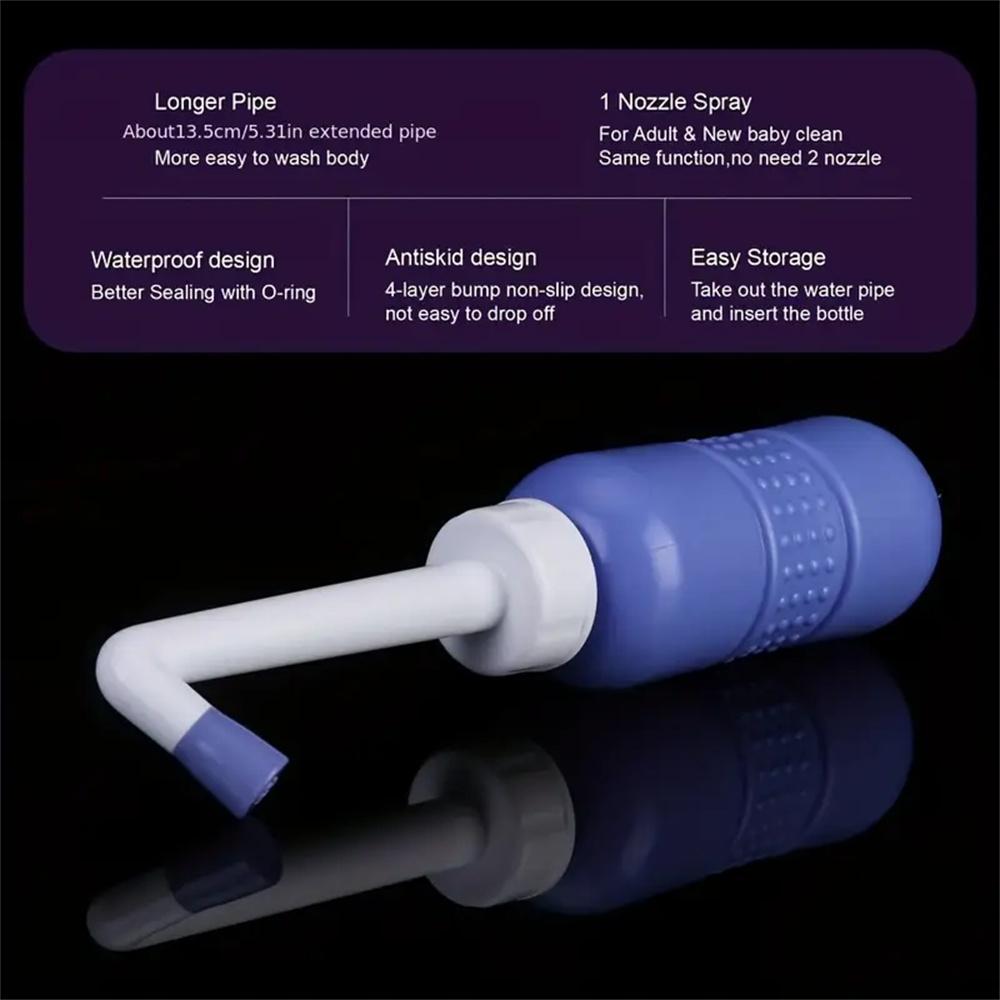 Бутылка-спрей для орошения промежности, ручная, герметичная, для путешествий, биде, гигиеническое решение для женского ухода, послеродового восстановления