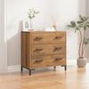 VidaXL Commode 75x35x70 Cm Solid Recycled Pine Wood 349925