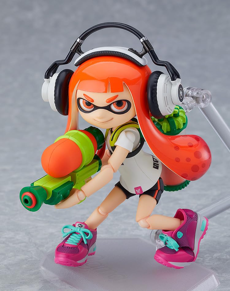 Figma 2 Девушка DX Издание Пластиковая Раскрашенная Артикулируемая Фигурка Splatoon/Splatoon Без Масштаба (Переиздание)