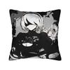 Nier Automatas Pillow Cover Design Cushion Cover Cute Funny Pillow Case For Sofa Bedroom Home Decor