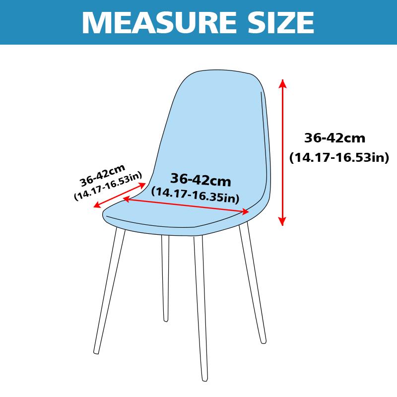 Водонепроницаемый чехол для стула, эластичный однотонный чехол для стула, для бара, отеля, дома, гостиной, съемный защитный чехол для мебели