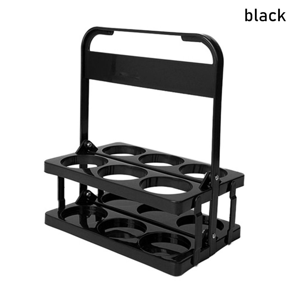 1Pcs Basket Cup Organizer Beer Bottle Carrier Bar Beverage Display Drink Holder New Beer Rack