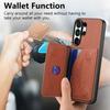 Кошелек-чехол на молнии с ковбойским узором, слотом для магнитных карт, кожаный чехол для телефона Samsung S25 Ultra S24 Plus S23 A17 A07, сумка, подставка