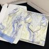 Spring and Summer Women's Senior Sense of French Pajamas Homewear Set Temperament Printing Pajamas Homewear Two-Piece Set