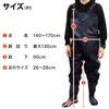 UPstore Waders Fishing Long Chest High Waders Boots 27cm Boots Nylon Waders Waterproof Coveralls Waterproof Trousers Fishing Suit with Pocket Radial