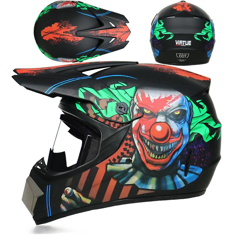 ABS Certified Professional Motocross Helmet Men's Motorcycle Casco Off-road Rally Capacete Dot 1.3kg Unisex