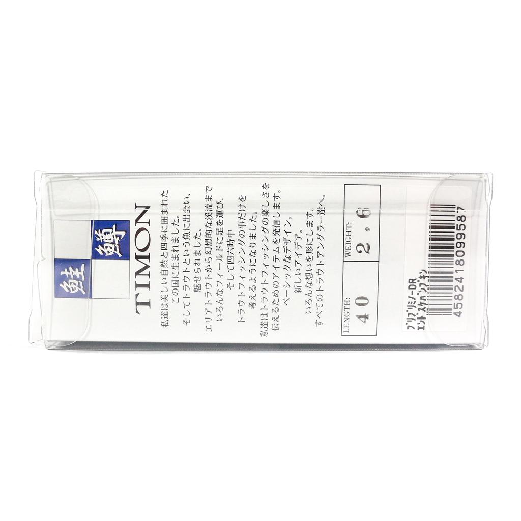 Jackall Timon Buri Buri Minnow DR 40 мм плавающая приманка прозрачная (9525)