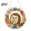 Сверкающая holiday window hanging Рождественская картина из страз Suncatcher Kit DIY Искусственный жемчуг Арт Акриловый набор Поделки для взрослых Начинающий Рождество