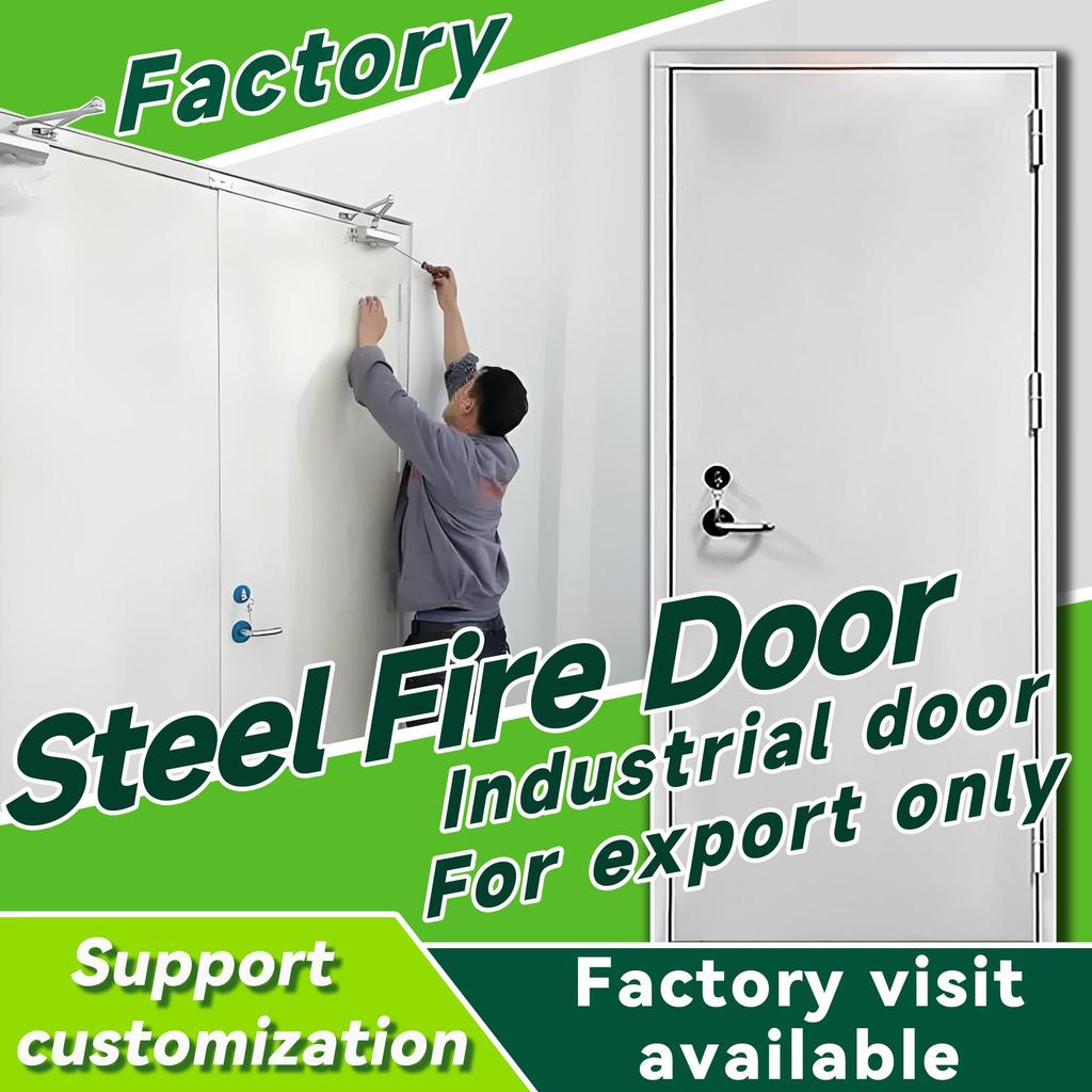 Customizable Steel Fire Door for International Trade