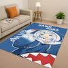 HD Anime Gawr Gura Hololive Cartoon Cute Girl Living Room Non-Slip Area Rug Carpet For Bedroom Playroom Sofa,Home Decor Doormat