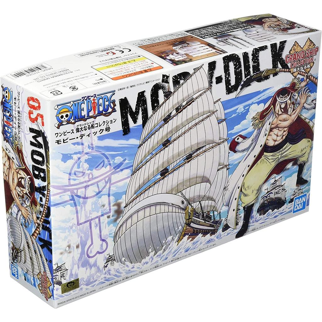 BANDAI SPIRITS ONE PIECE Коллекция Гранд Кораблей Модель Кит Моби Дик, Предварительно Окрашенная Пластиковая Модель из ТВ Анимации