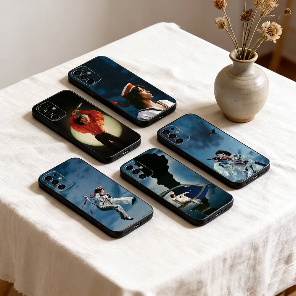 C-Conan G-Gray singer Phone Case Black Silicone Soft For Samsung S25,S24,S21,S22,S23,S30,Ultra,S20,Plus,Fe,Lite