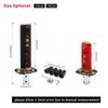 100/150/200mm JDM Katana Shift Knob Samurai Sword Gear Shifter Knob with 4 Adapters Universal Fits Most Manual & Automatic Car