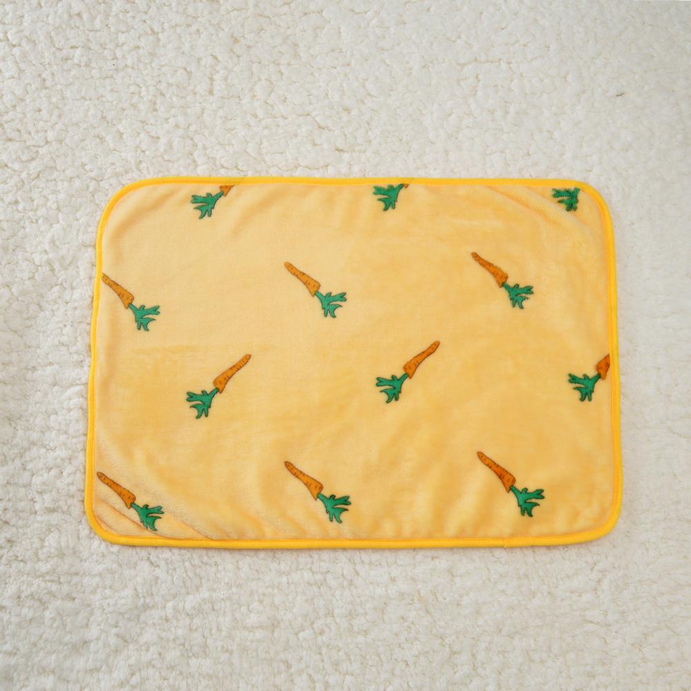 Soft Fluffy Pet Blanket Bone Print Bed Mat For Small Medium Dogs Cats Warm Cozy Kitten Mattress Chihuahua Pug Yorkshire Supplies