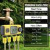 Таймер полива сада на 4 выхода, Водяные таймеры, Многофункциональные распылители, Автоматический контроллер капельного полива, 4-канальный независимый