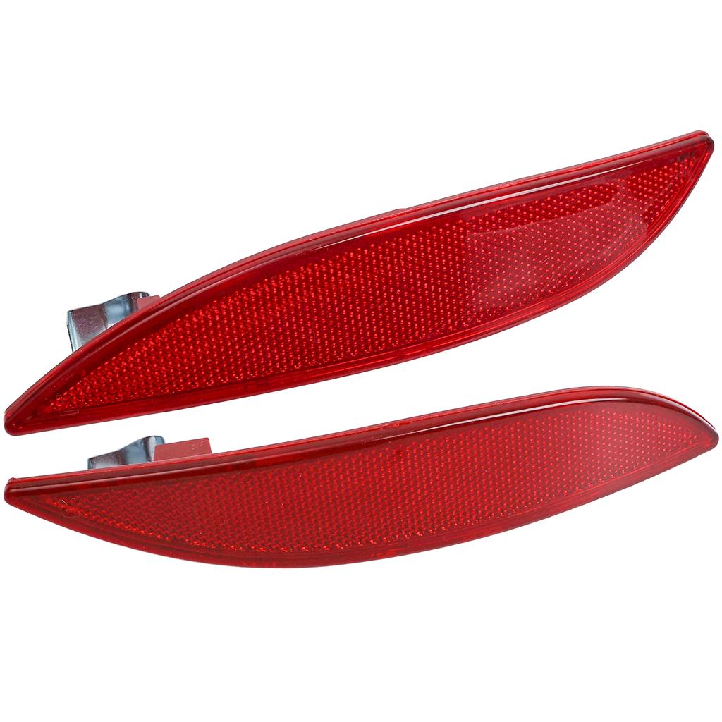 For Renault Megane Mk3 Rear Bumper Reflector Lamp Light Strip Left + Right Side Pair 265650004R 265600004R