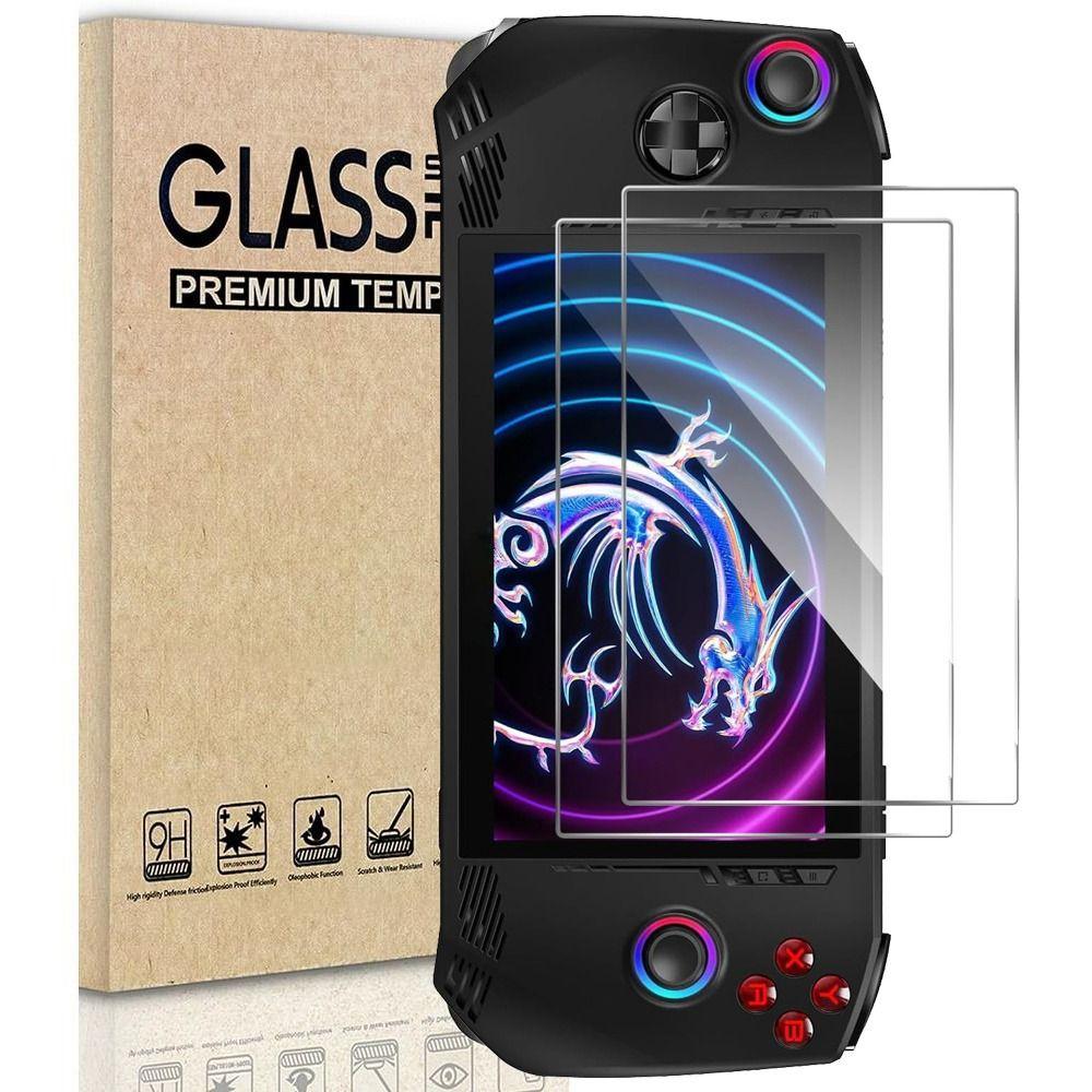 2pcs Game Accessories Screen Protector Handheld Console Protective Film for MSI Claw A1M