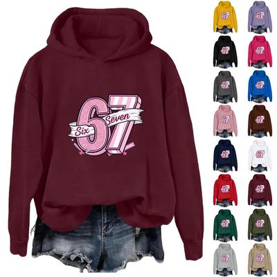 Женская мода Повседневные универсальные толстовки на каждый день с длинным рукавом и капюшоном