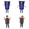 Косплей-костюм Minecraft Врата Ада для детей из мягкой ткани, костюм для выступлений