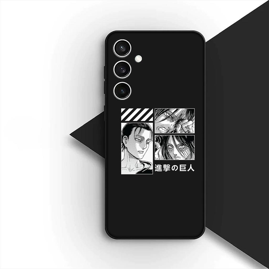 Чехол для телефона Eren Jaeger из Атаки Титанов Леви для OPPO A80 A18 A16 A40 A17 A15 A38 A78 A79 A54 A57 A12 A60 4G 5G Защитная крышка