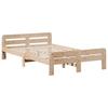 Solid Wood Bed without Mattress 120x190 cm Pine Wood