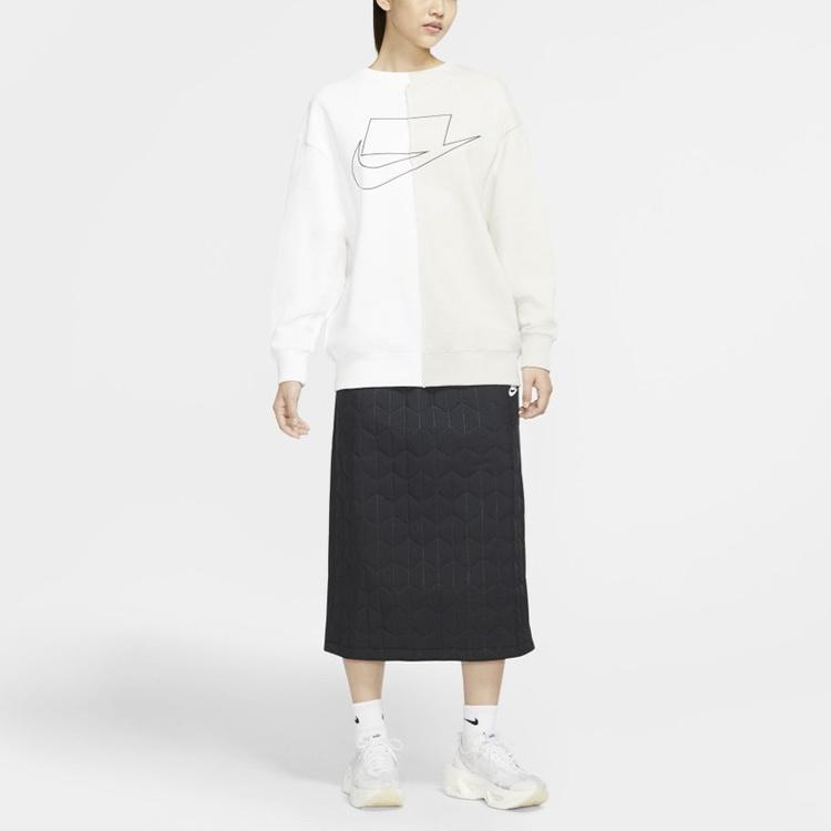 Nike Casual Long Skirts Women's Black Thin Mid Length Other CU6694-010