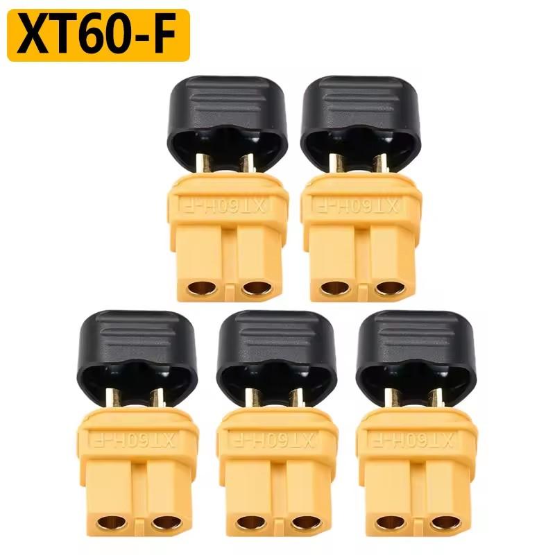 1-40PCS XT60 Battery Connector Male & Female Bullet Connector Plugs with Sheath Housing for RC Battery Motor FPV XT-60 Adapter