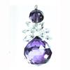 Подвесной хрустальный ангел, красивый цветной хрустальный цветок, кулон, восьмиугольные украшения