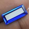 Natural Blue Tanzanite Loose Gemstone Tanzanian 6.6 ct Emerald Cut for Jewelry Making and Crafts