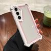 Sturdy Armor Clear Case For Samsung S26 S2 S24 S23 FE S22 S21 Ultra Plus FE A6 A A4 A36 A3 A16 A06 A17 A07 26 Note20 Cover