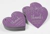 Inkdotpot Pack Of 100 Real Silver Foil Paper Tags Thanks From The New Wedding Favor Hang