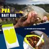 1/2Pcs Foldable Fishing Bait Shovel with Water Soluble Bag Portable Mini Collapsible PVA Lure Spoon Scoop Tool Fishing Accessories
