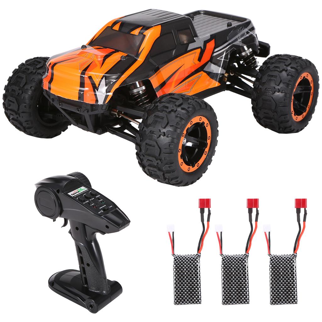 16889A-Pro 1:16 RC Car 4WD Big Foot RC Car 45 Km/h High Speed 2840 Brushless Motor Vehicle All
