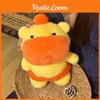 Cute Orange Capybara Lulu Plush Doll Children Companion Toy For Room Decor