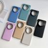 Для Magsafe Оригинальный Магнитный Чехол Для Телефона Для HuaWei Mate 70 60 Pro Pro+ Матовый Флок PC Беспроводная Зарядка Бампер Чехол