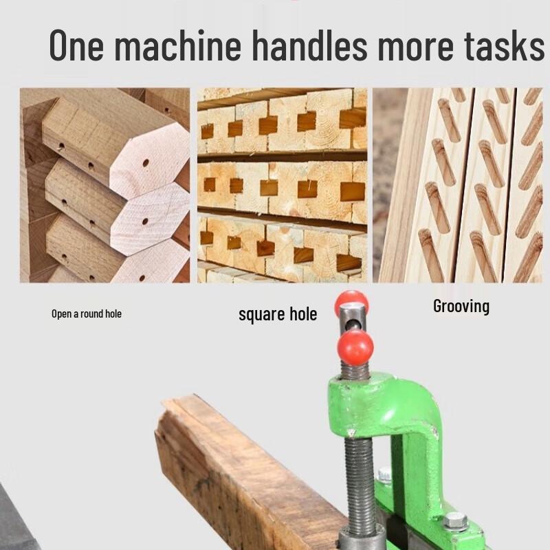 Erbeli Multifunctional Woodworking Benchtop Planer Jointer CN plug (adapter included)