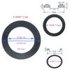 Replacement Seal Rings and Rubber Washers for Intex Pool Strainers Pack of 6
