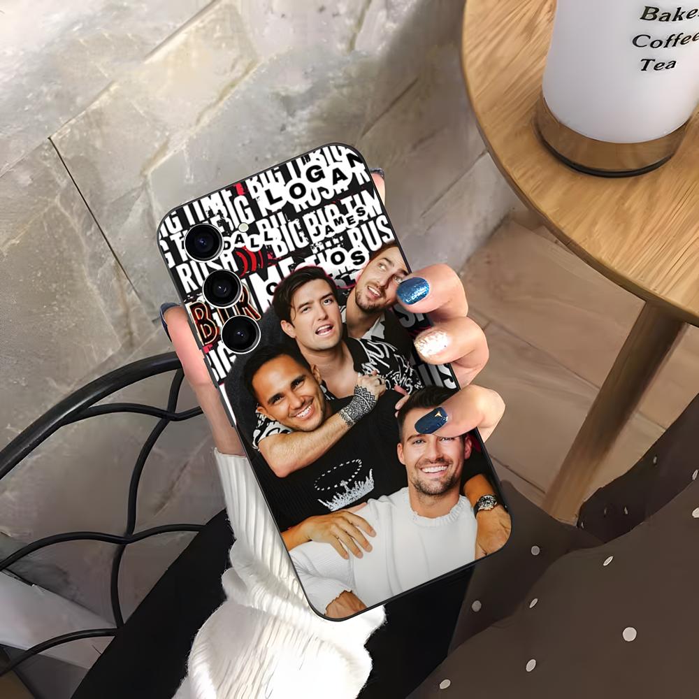 Band B-Big Time Rush Phone Case For Samsung S26 S25 Plus S20 S20 Plus S22 Ultra S23 FE S21 Plus S21 Ultra Soft Cover