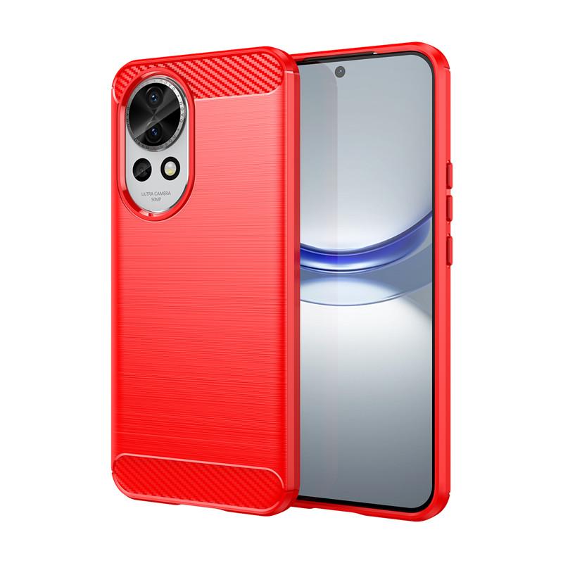 Чехол для Huawei Nova 12 Чехол для Huawei Nova 12 6,7-дюймовый противоударный силиконовый бампер из углеродного волокна для Huawei Nova 12 Pro Ultra