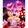 Disney Рождественский Микки Алмазная Живопись Мультяшная Мозаика Вышивка Алмазная Мозаика DIY Стразы Украшение Детской Комнаты Подарок