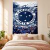 Cruzeiro Esporte Clube Tapestry highquality for decorating living room bedroom dorm walls ideal as bedroom wallart orholiday gift