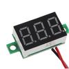 Вольтметр 0,28 дюйма LED 0,4-40 В С защитой от обратной полярности - Желтый